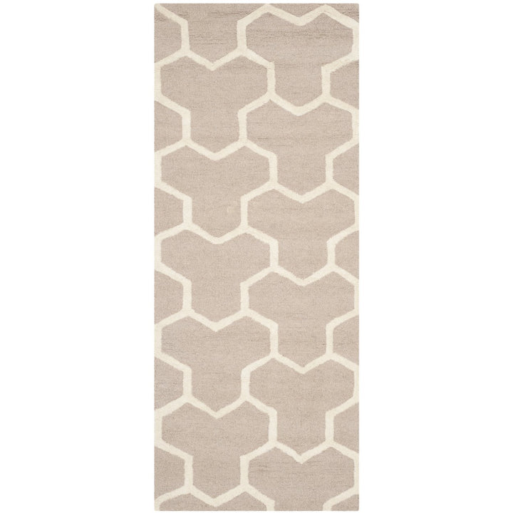 SAFAVIEH Cambridge CAM146J Handmade Beige / Ivory Rug Image 5