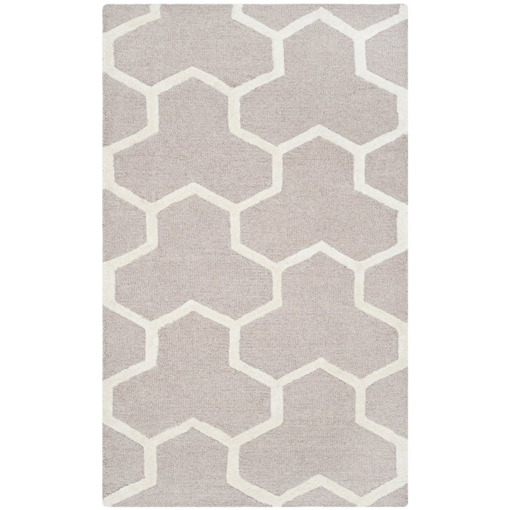 SAFAVIEH Cambridge CAM146J Handmade Beige / Ivory Rug Image 8