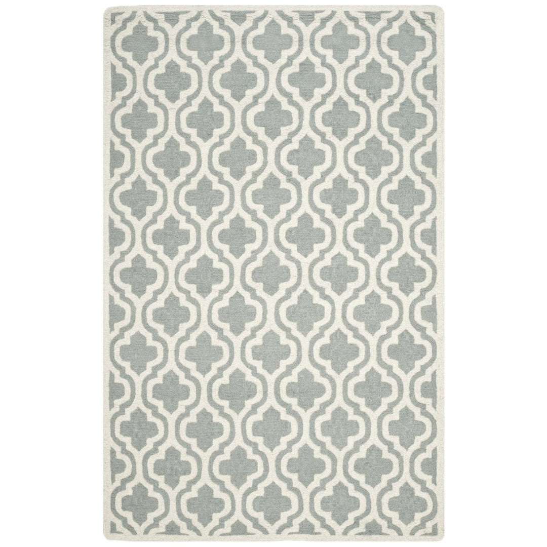 SAFAVIEH Cambridge CAM152A Handmade Spa / Ivory Rug Image 7