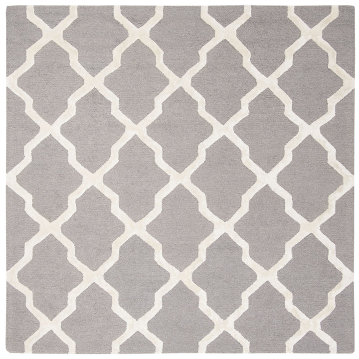 SAFAVIEH Cambridge CAM155D Handmade Grey / Ivory Rug Image 6