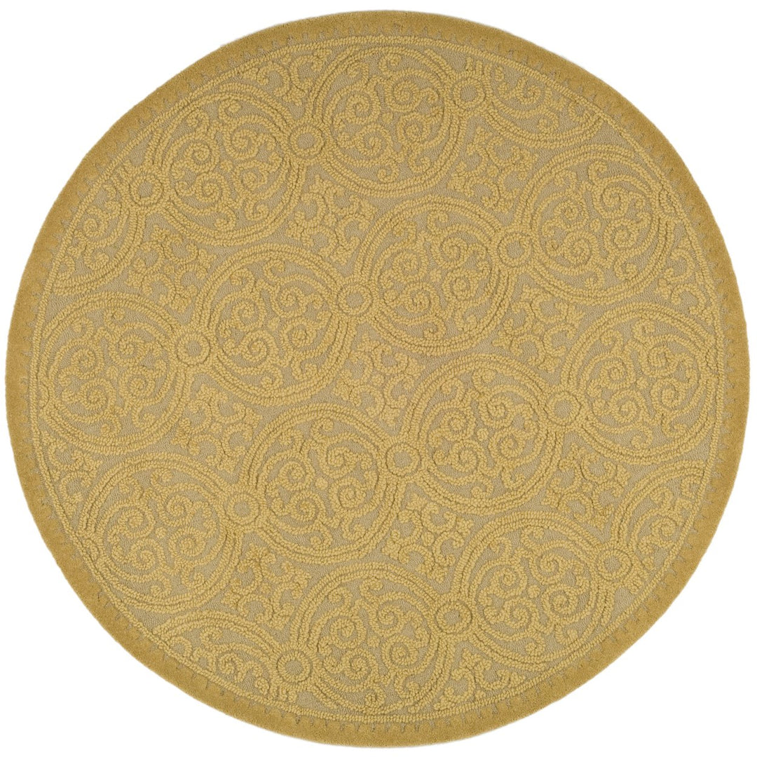 SAFAVIEH CAM233A Cambridge Light Gold / Dark Gold Image 2