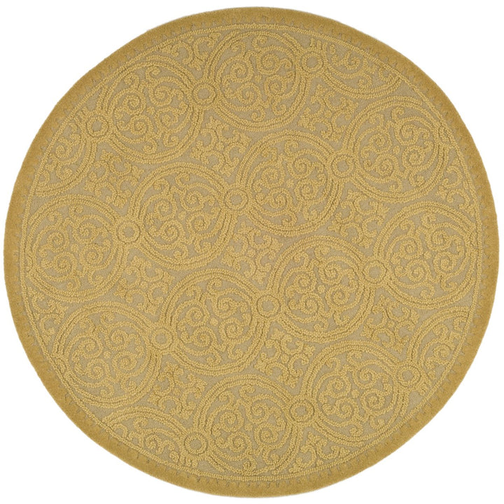 SAFAVIEH CAM233A Cambridge Light Gold / Dark Gold Image 1