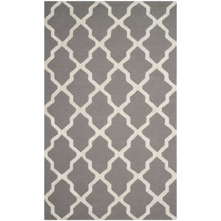 SAFAVIEH Cambridge CAM155D Handmade Grey / Ivory Rug Image 9