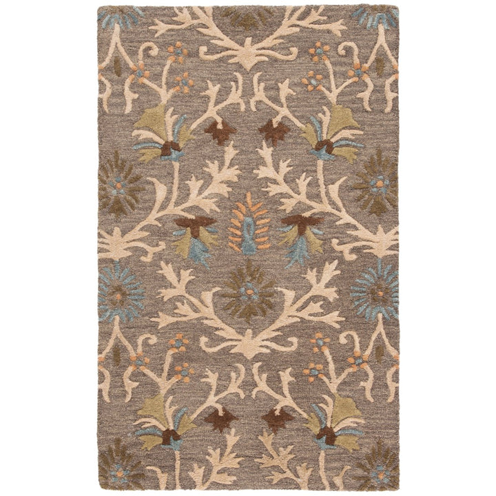 SAFAVIEH Cambridge CAM235A Handmade Moss / Multi Rug Image 1