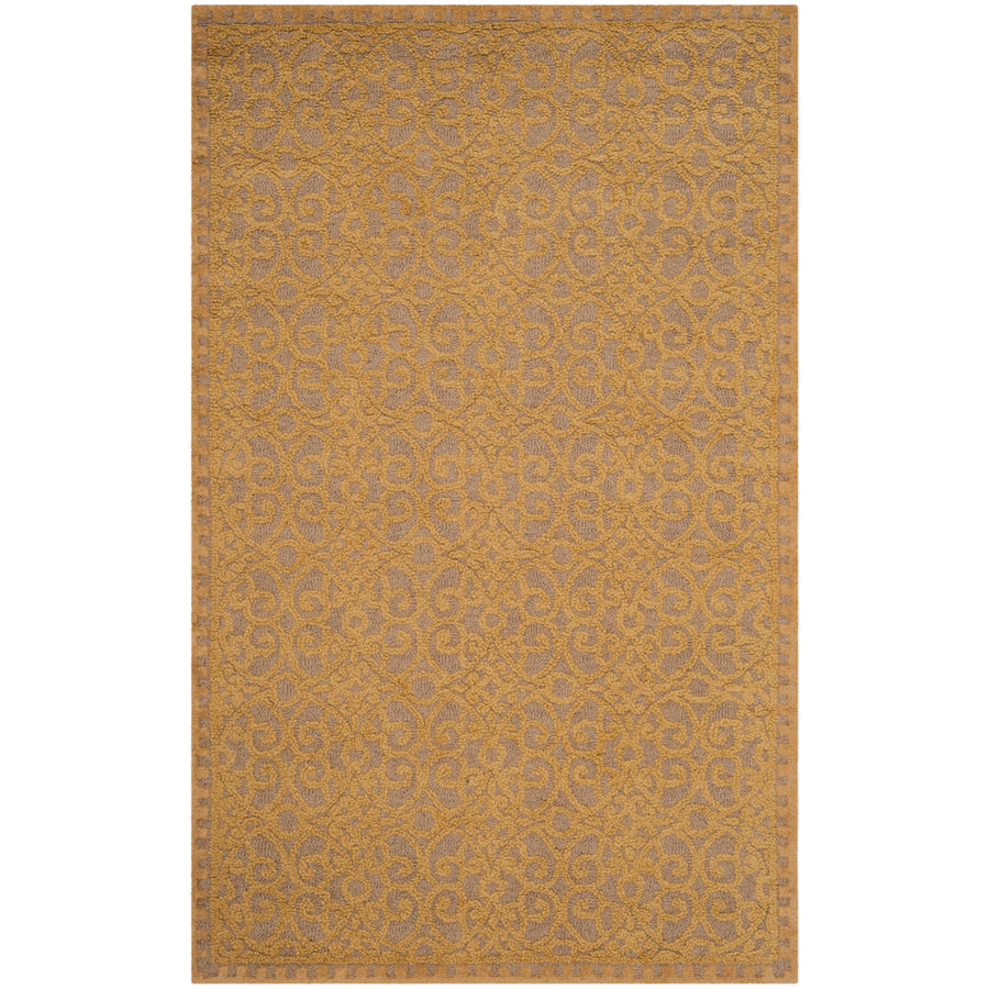 SAFAVIEH Cambridge CAM240D Handmade Gold Rug Image 1