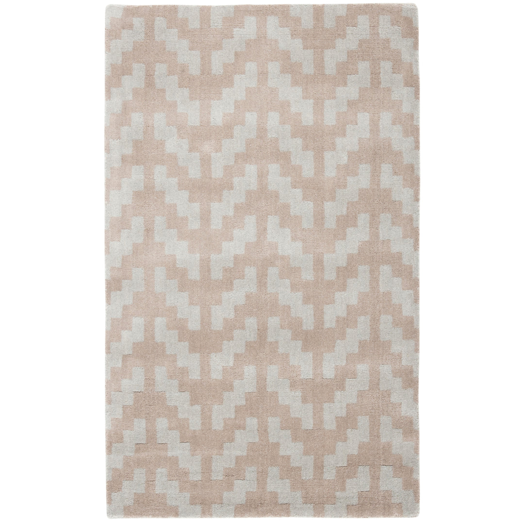 SAFAVIEH Cambridge CAM322A Handmade Grey / Taupe Rug Image 8