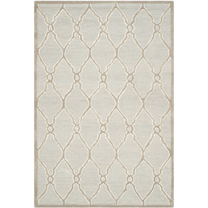 SAFAVIEH CAM352L Cambridge Light Grey / Ivory Image 7