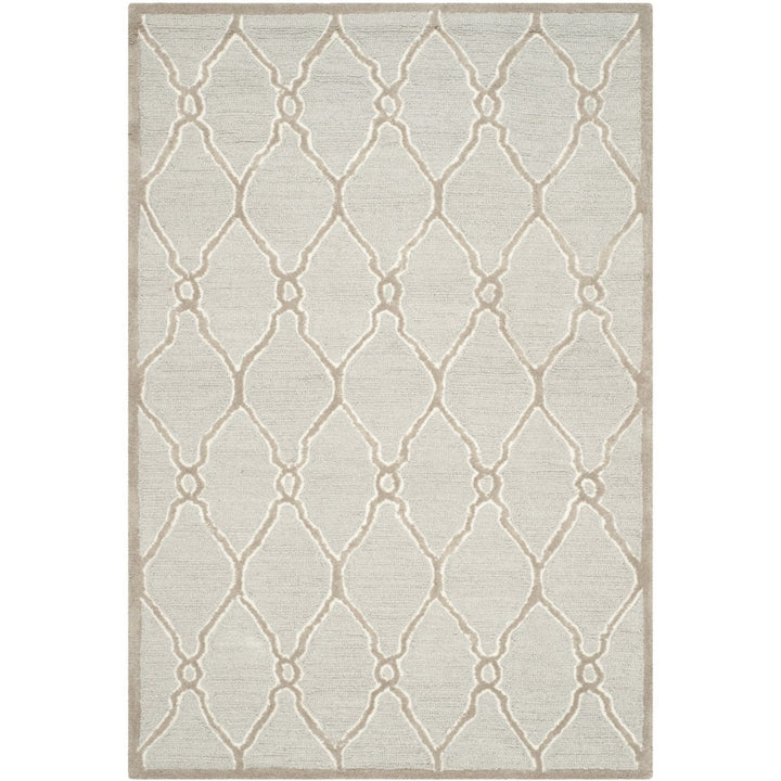 SAFAVIEH CAM352L Cambridge Light Grey / Ivory Image 1