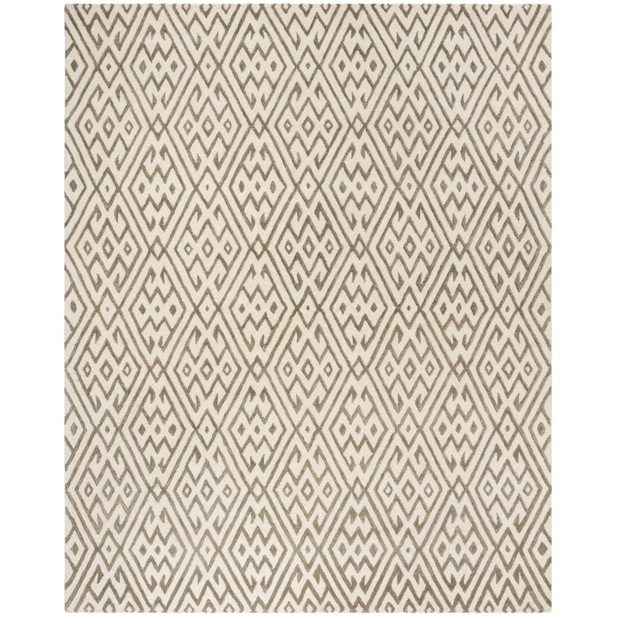 SAFAVIEH Cambridge CAM401A Handmade Ivory / Grey Rug Image 1