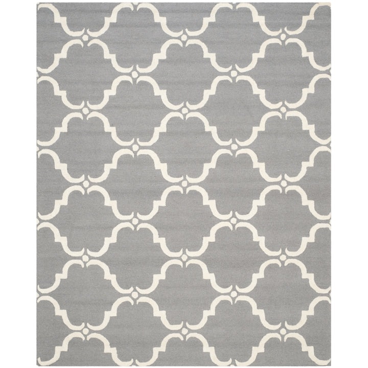 SAFAVIEH Cambridge CAM703D Dark Grey / Ivory Rug Image 1