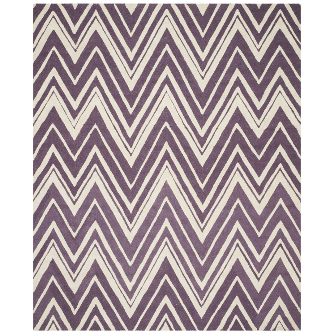 SAFAVIEH Cambridge CAM711P Handmade Purple /Ivory Rug Image 1