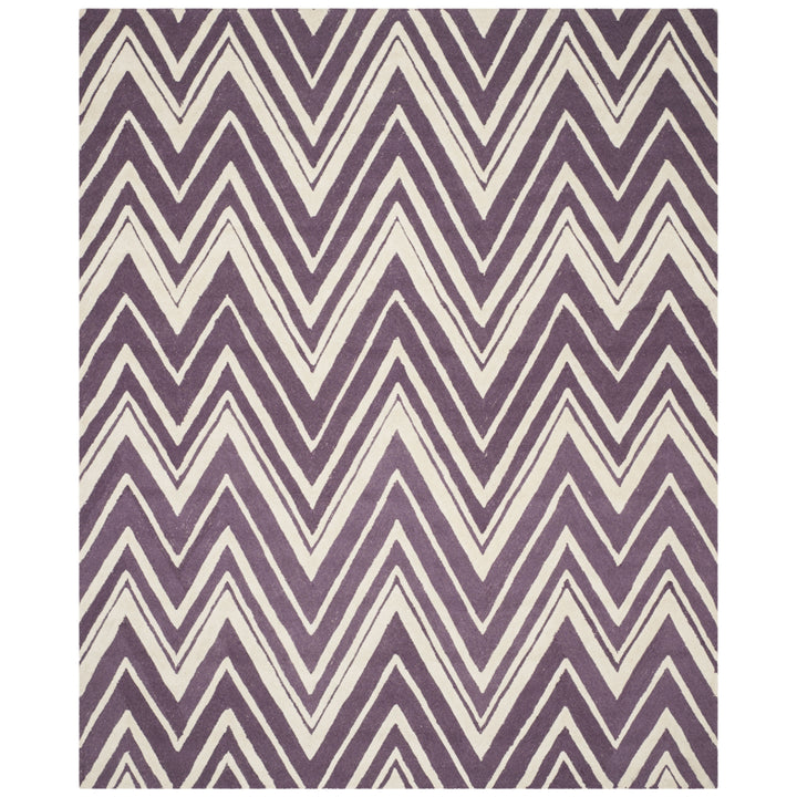 SAFAVIEH Cambridge CAM711P Handmade Purple /Ivory Rug Image 1