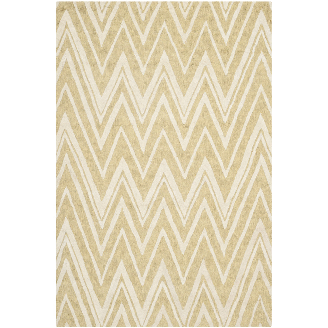 SAFAVIEH Cambridge CAM711L Light Gold / Ivory Rug Image 9