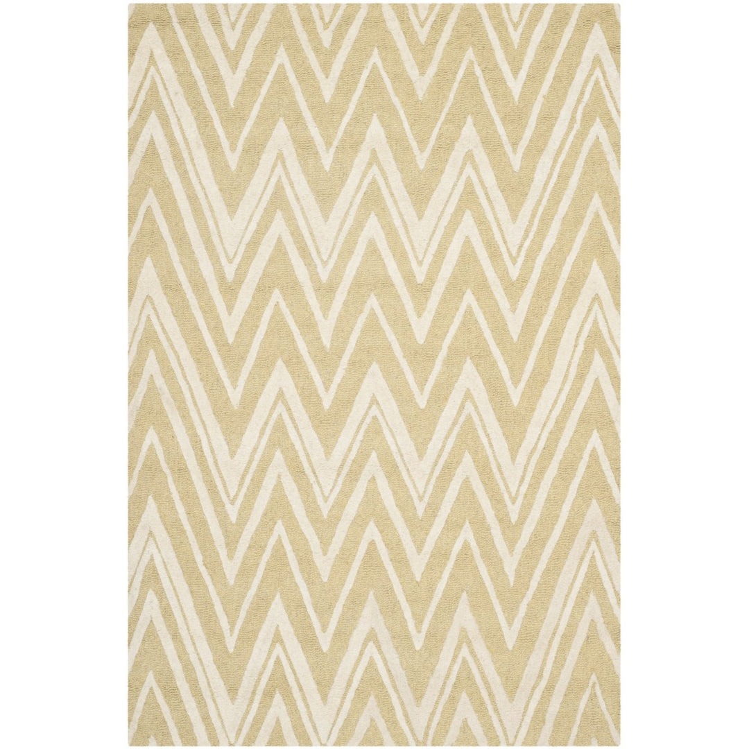 SAFAVIEH Cambridge CAM711L Light Gold / Ivory Rug Image 1