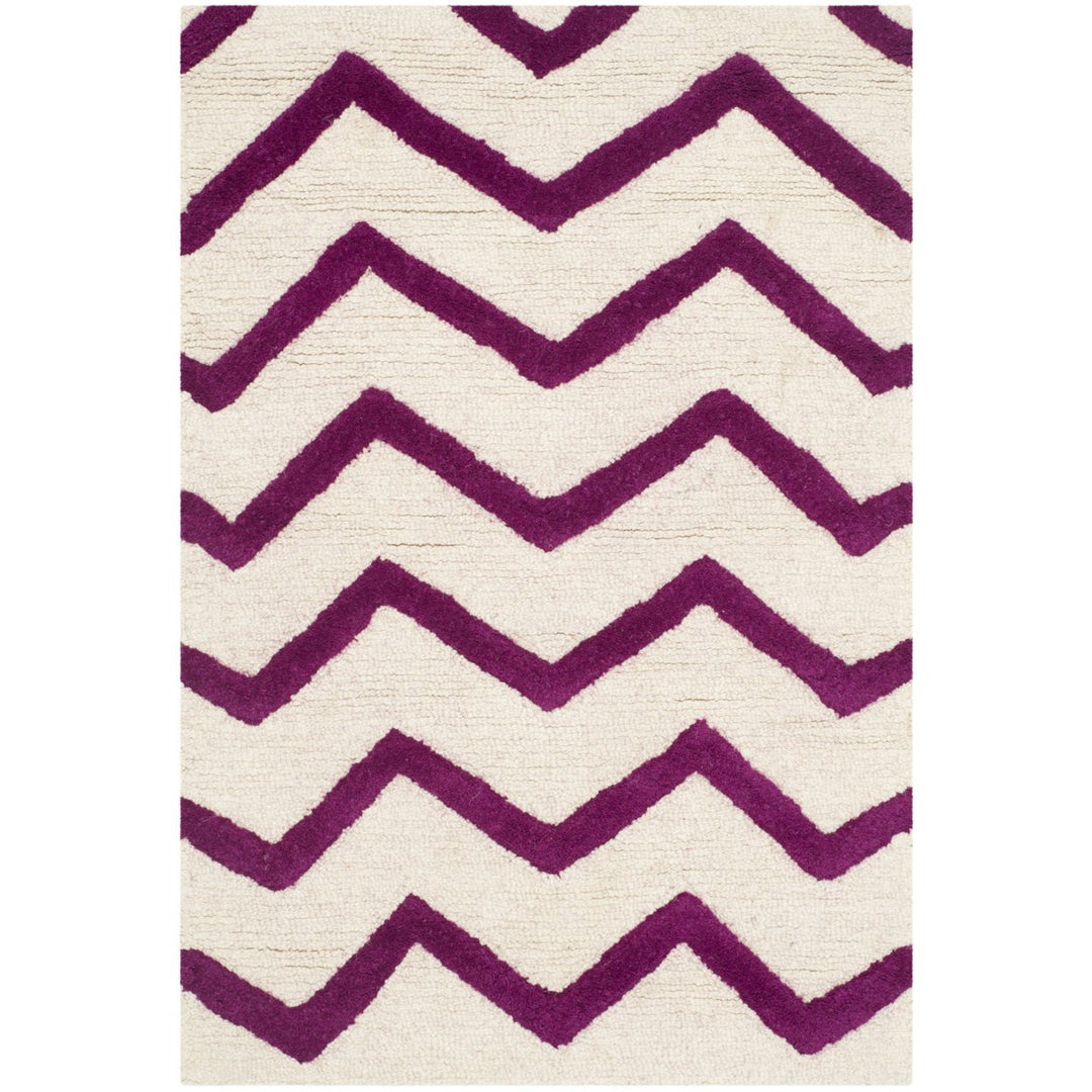 SAFAVIEH Cambridge CAM714F Ivory / Fuchsia Rug Image 1