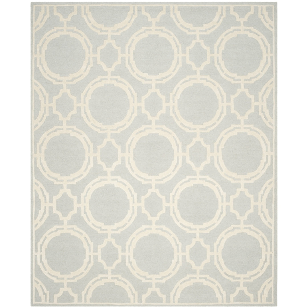 SAFAVIEH Cambridge CAM721G Handmade Grey / Ivory Rug Image 1