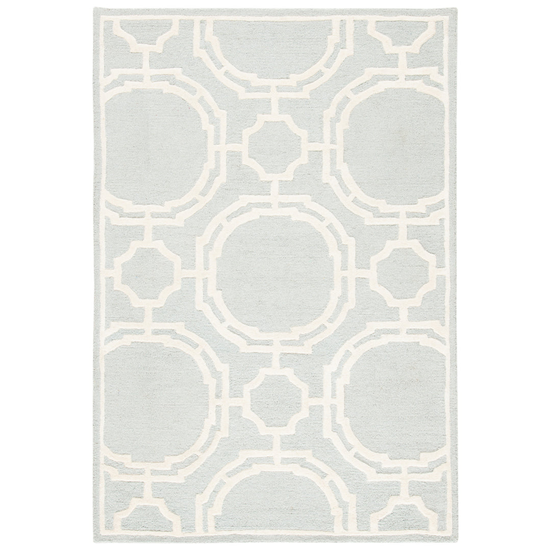 SAFAVIEH Cambridge CAM721G Handmade Grey / Ivory Rug Image 5