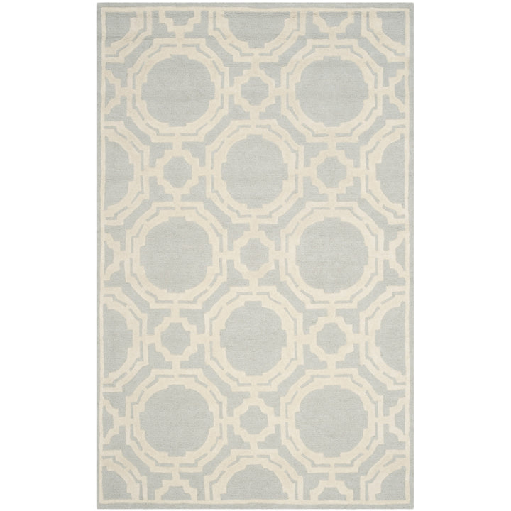 SAFAVIEH Cambridge CAM721G Handmade Grey / Ivory Rug Image 1