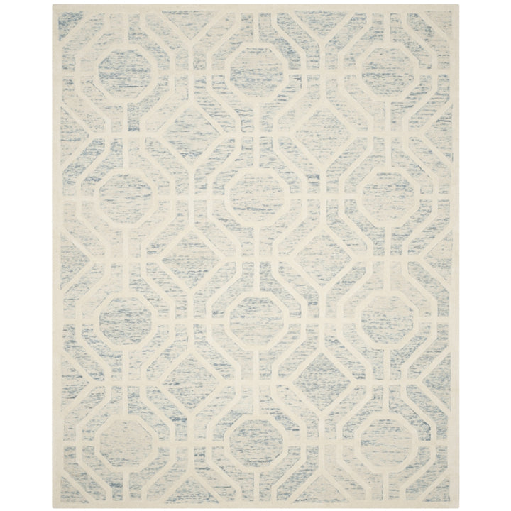 SAFAVIEH Cambridge CAM726B Light Blue / Ivory Rug Image 1