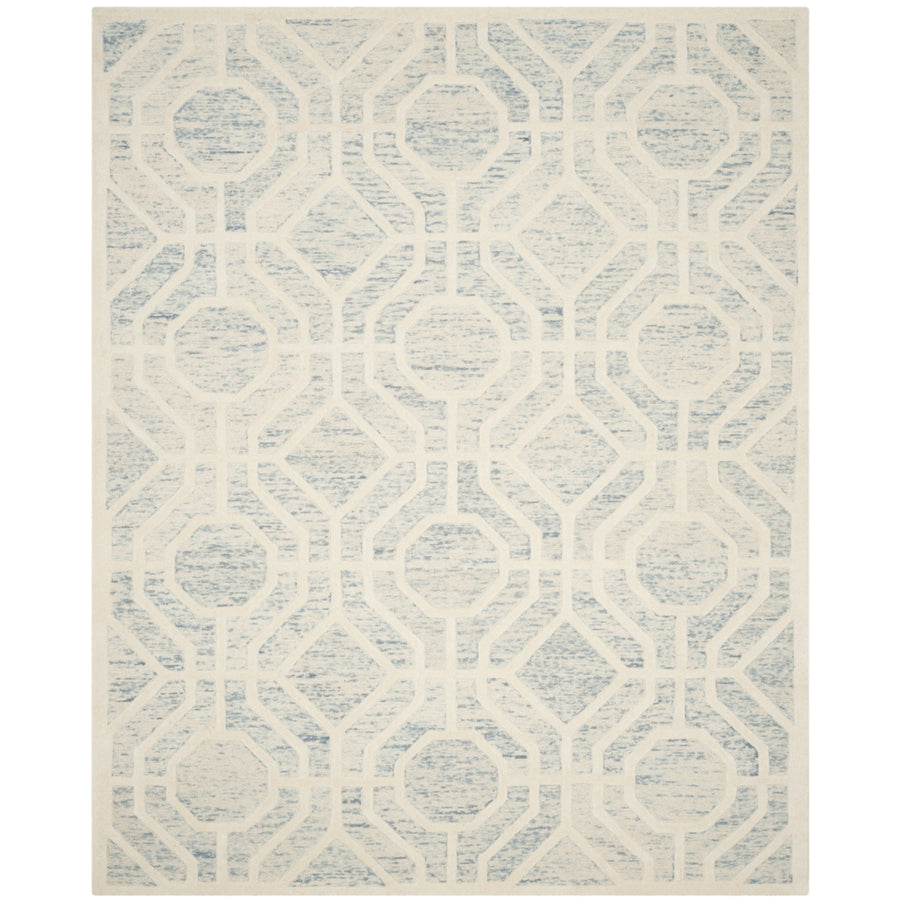 SAFAVIEH Cambridge CAM726B Light Blue / Ivory Rug Image 1