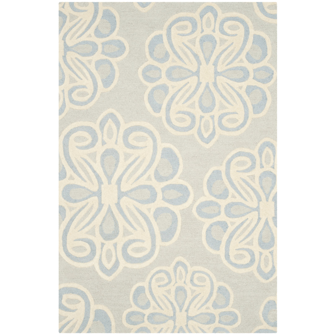 SAFAVIEH Cambridge CAM725V Handmade Grey / Blue Rug Image 7