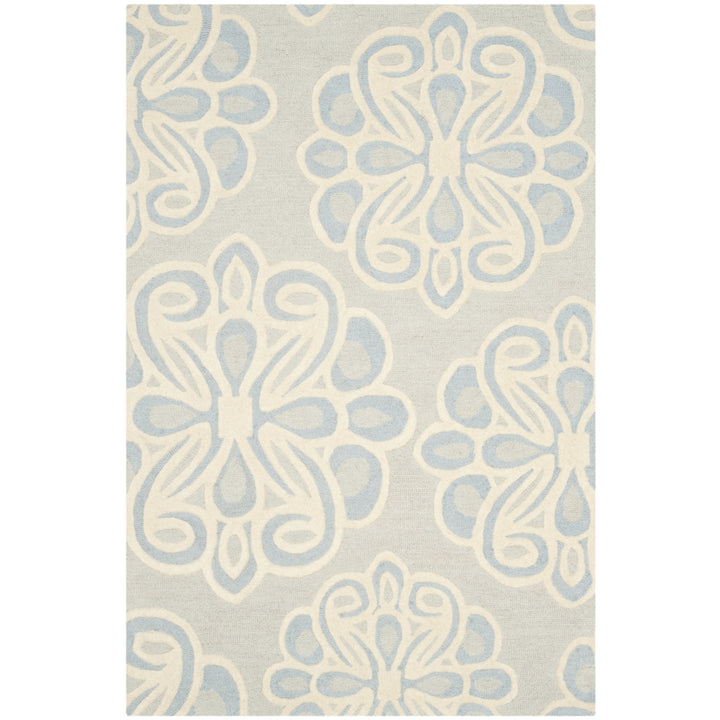 SAFAVIEH Cambridge CAM725V Handmade Grey / Blue Rug Image 7