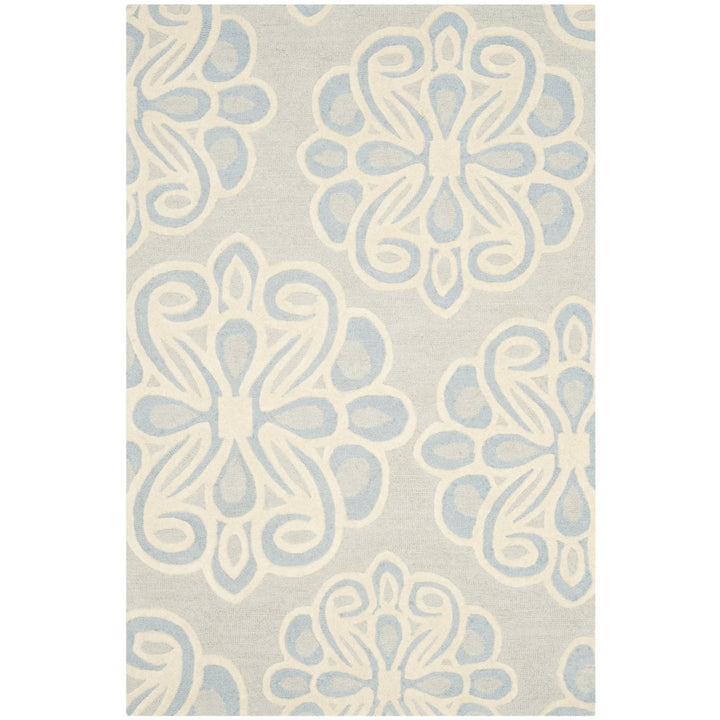 SAFAVIEH Cambridge CAM725V Handmade Grey / Blue Rug Image 1