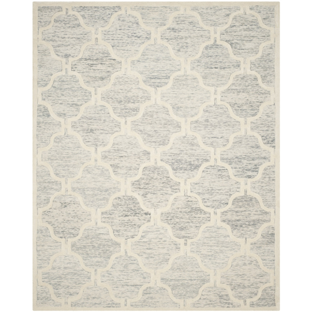 SAFAVIEH Cambridge CAM727G Light Grey / Ivory Rug Image 1