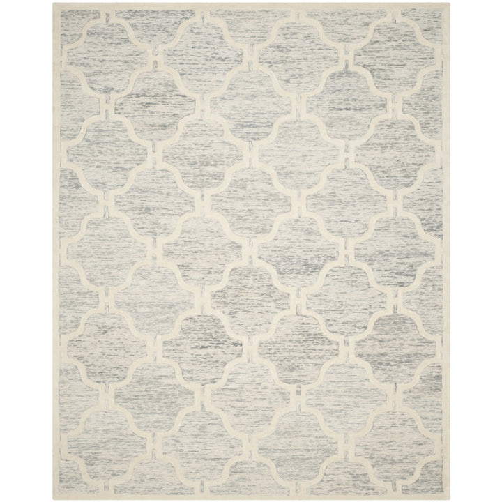 SAFAVIEH Cambridge CAM727G Light Grey / Ivory Rug Image 1