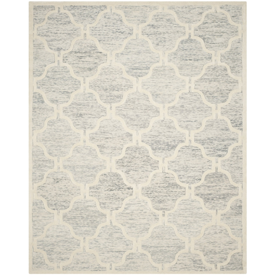 SAFAVIEH Cambridge CAM727G Light Grey / Ivory Rug Image 1