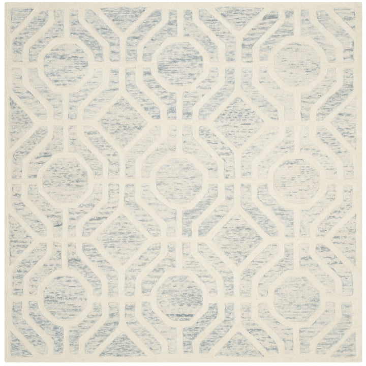 SAFAVIEH Cambridge CAM726B Light Blue / Ivory Rug Image 6