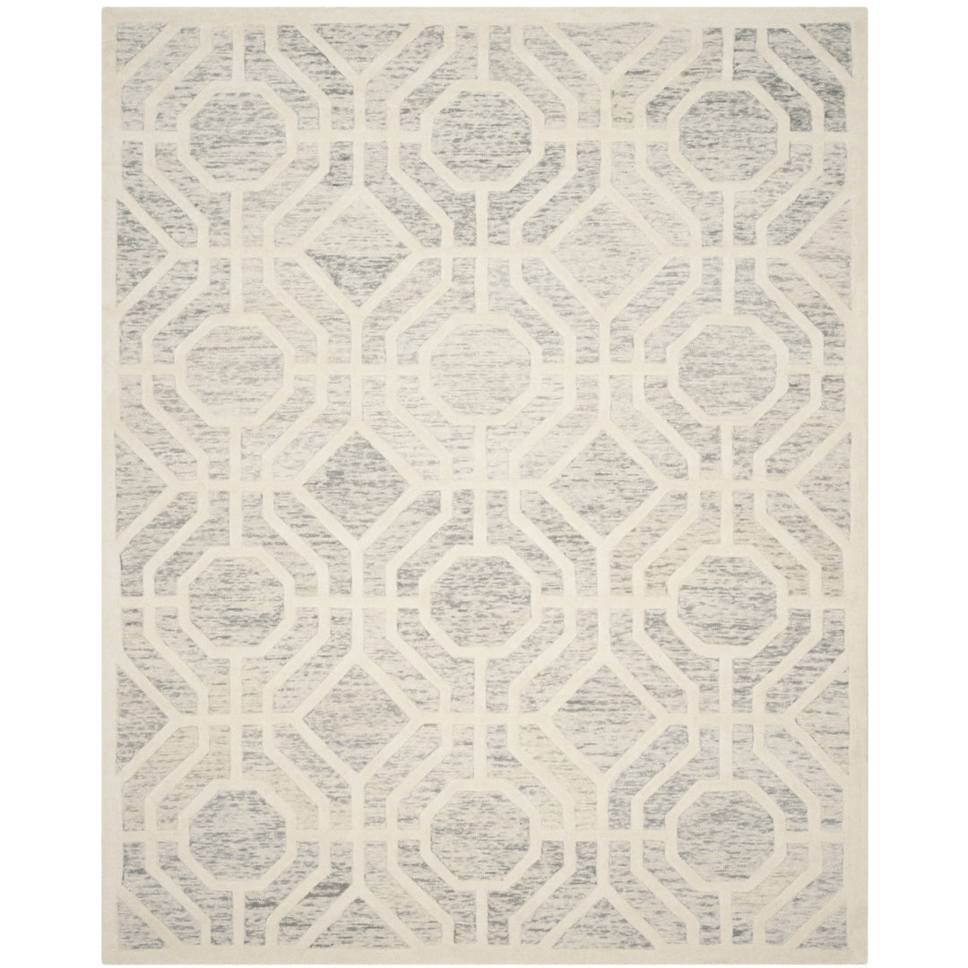 SAFAVIEH Cambridge CAM726G Light Grey / Ivory Rug Image 1