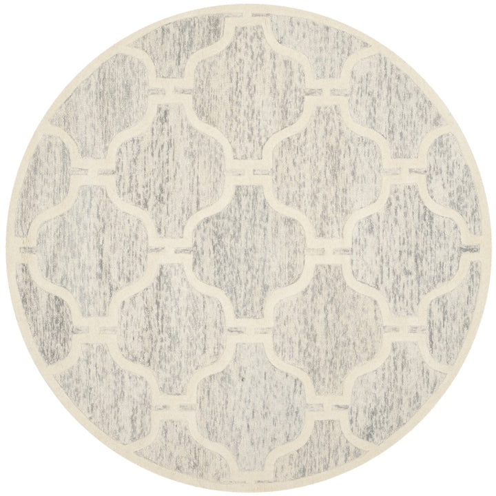 SAFAVIEH Cambridge CAM727G Light Grey / Ivory Rug Image 1