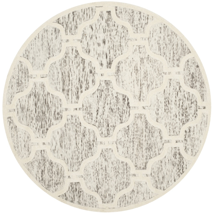 SAFAVIEH Cambridge CAM727R Light Brown / Ivory Rug Image 4