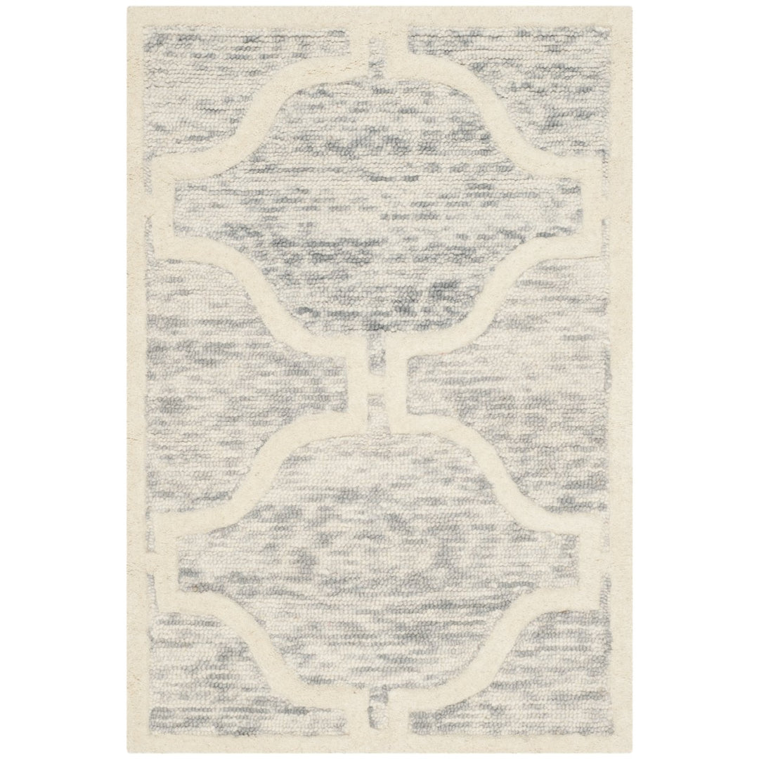 SAFAVIEH Cambridge CAM727G Light Grey / Ivory Rug Image 1