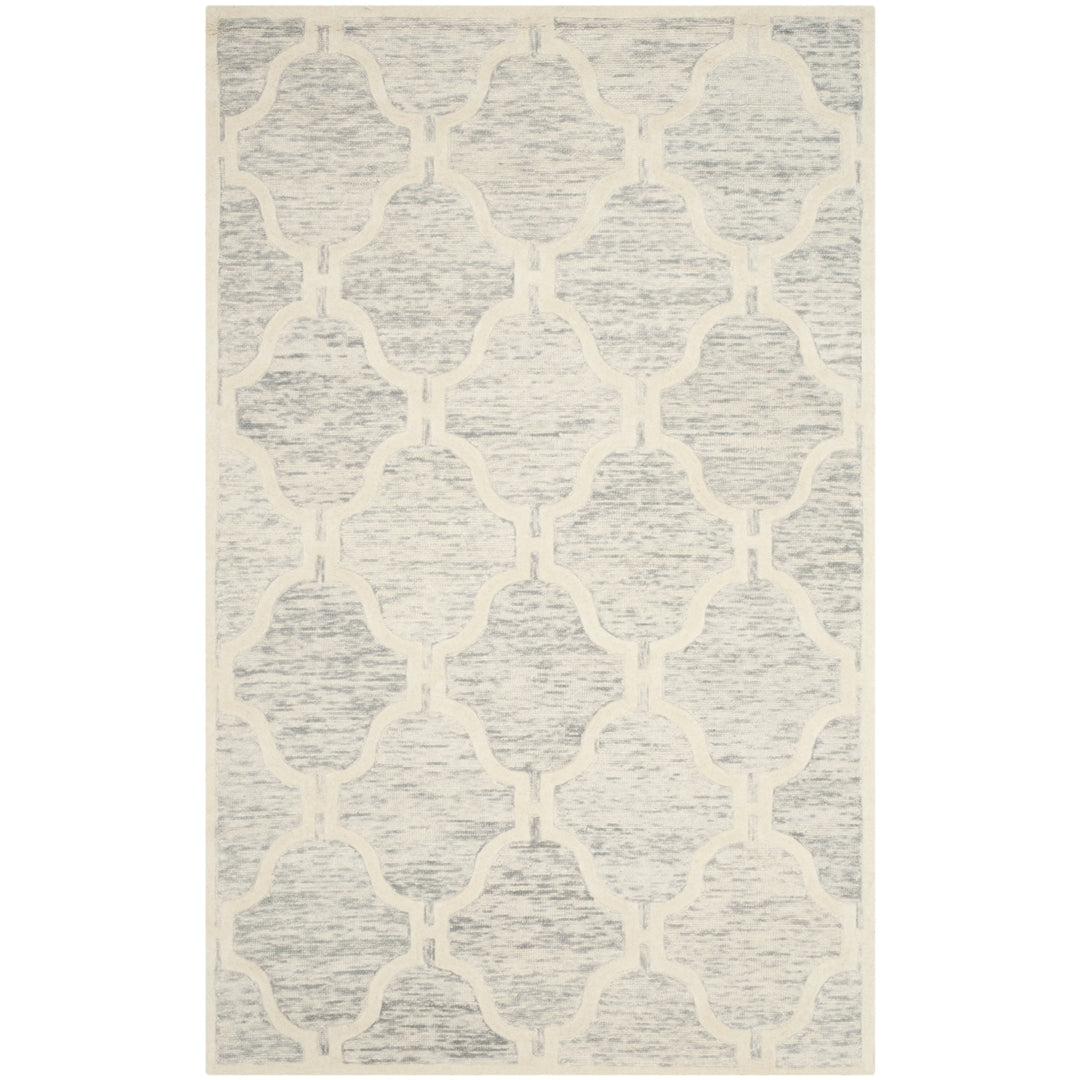 SAFAVIEH Cambridge CAM727G Light Grey / Ivory Rug Image 10