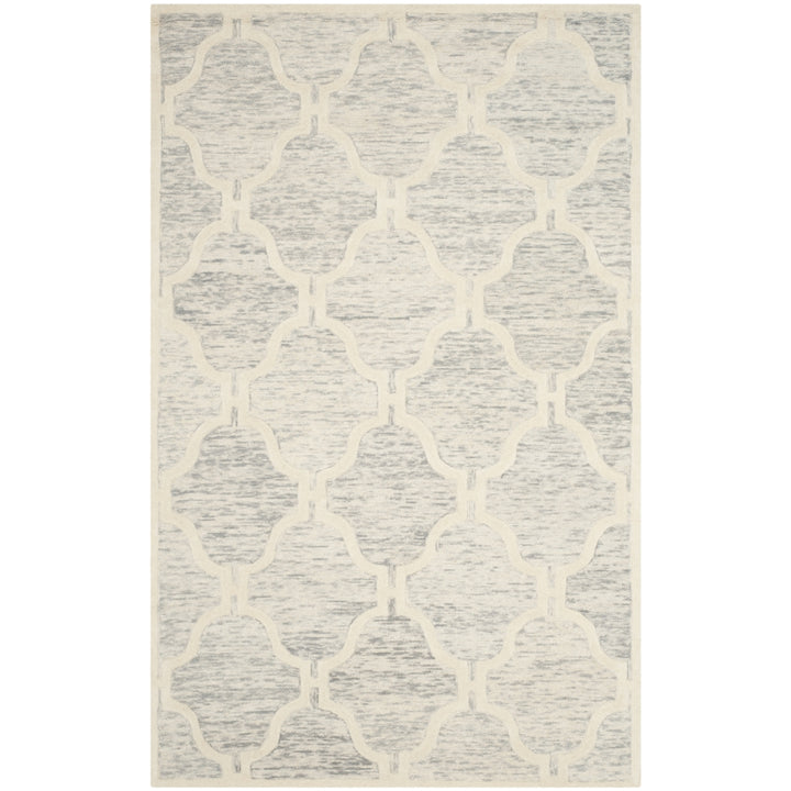 SAFAVIEH Cambridge CAM727G Light Grey / Ivory Rug Image 10