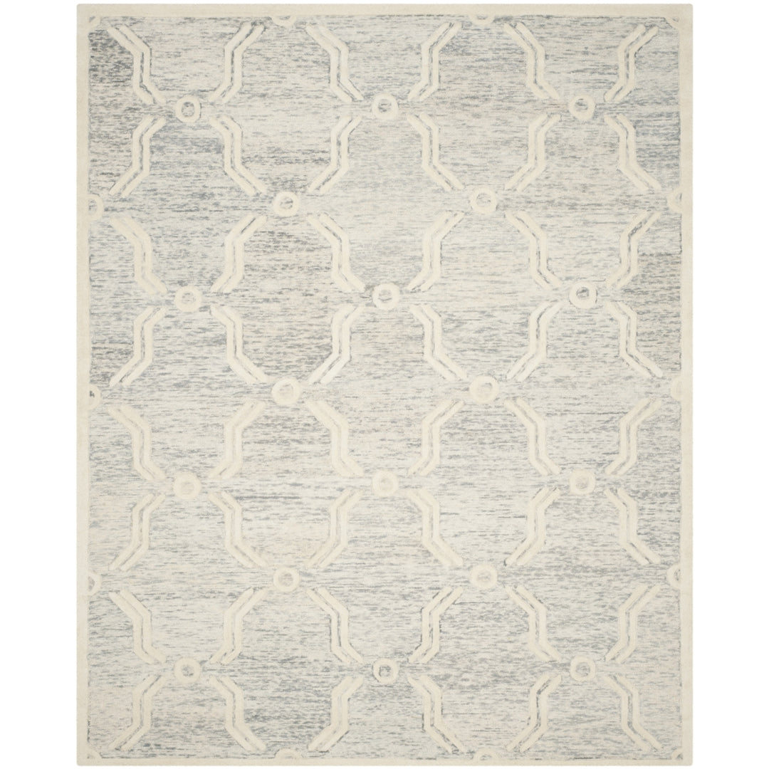 SAFAVIEH Cambridge CAM728G Light Grey / Ivory Rug Image 1