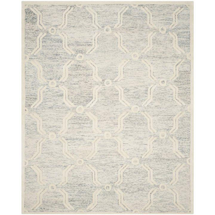 SAFAVIEH Cambridge CAM728G Light Grey / Ivory Rug Image 1