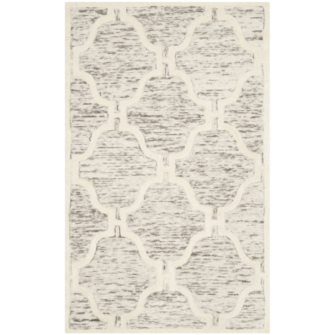 SAFAVIEH Cambridge CAM727R Light Brown / Ivory Rug Image 1