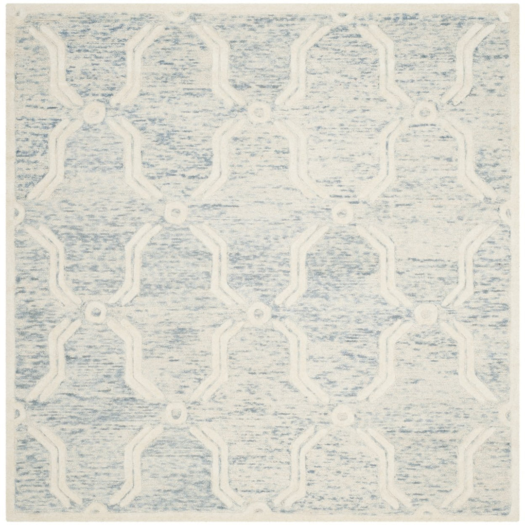 SAFAVIEH Cambridge CAM728B Light Blue / Ivory Rug Image 6