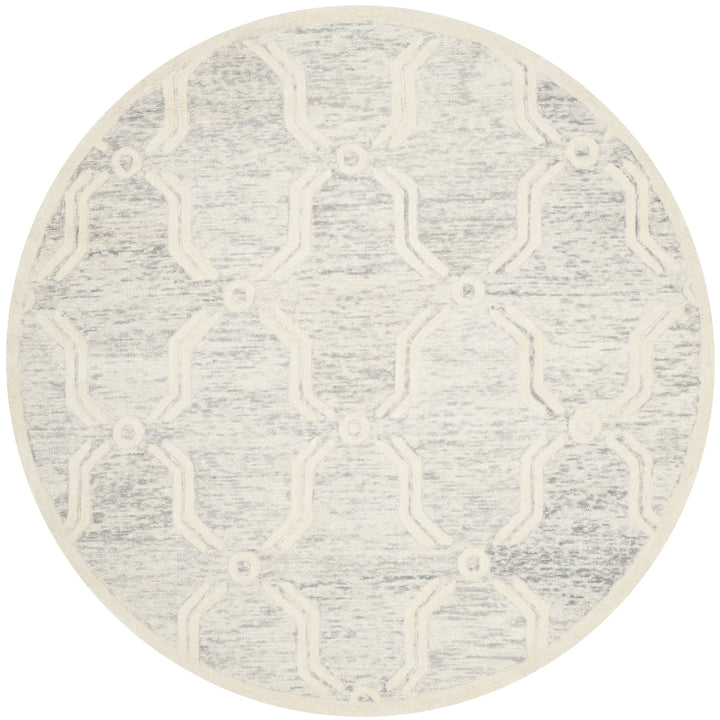 SAFAVIEH Cambridge CAM728G Light Grey / Ivory Rug Image 4