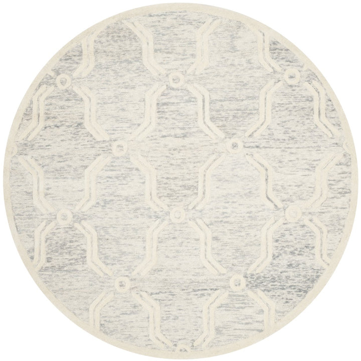 SAFAVIEH Cambridge CAM728G Light Grey / Ivory Rug Image 1