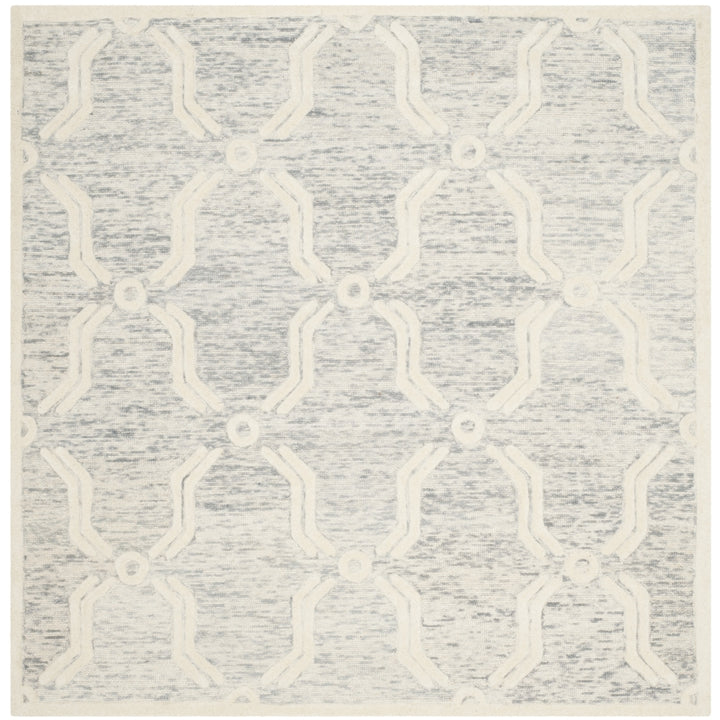 SAFAVIEH Cambridge CAM728G Light Grey / Ivory Rug Image 6