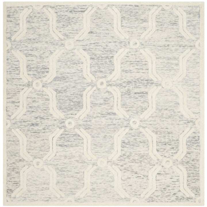 SAFAVIEH Cambridge CAM728G Light Grey / Ivory Rug Image 1