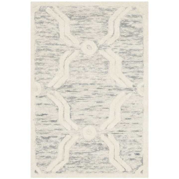 SAFAVIEH Cambridge CAM728G Light Grey / Ivory Rug Image 8