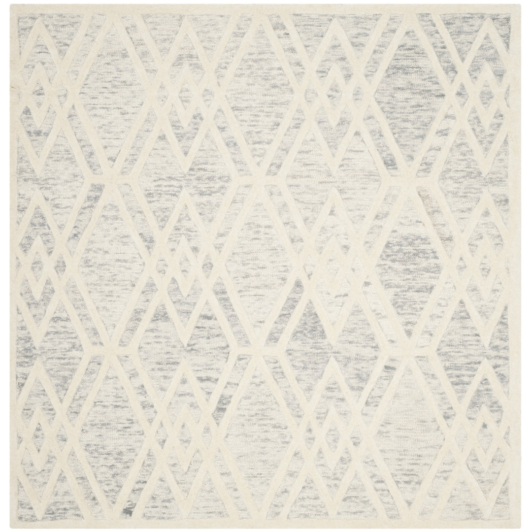 SAFAVIEH Cambridge CAM729G Handmade Grey / Ivory Rug Image 6