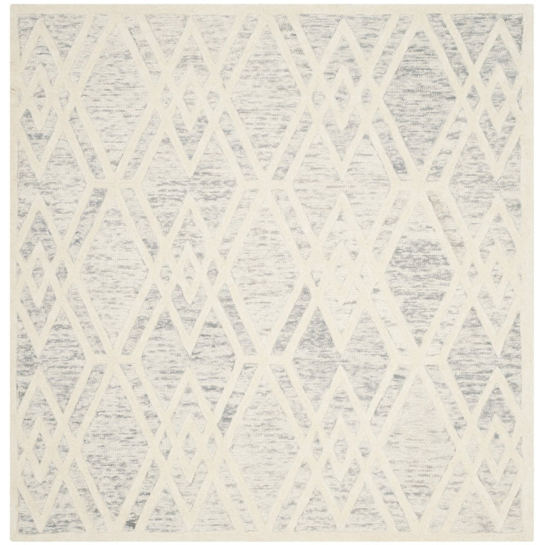 SAFAVIEH Cambridge CAM729G Handmade Grey / Ivory Rug Image 1