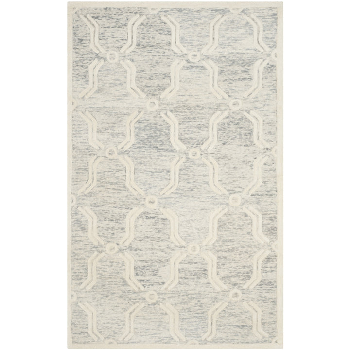 SAFAVIEH Cambridge CAM728G Light Grey / Ivory Rug Image 10