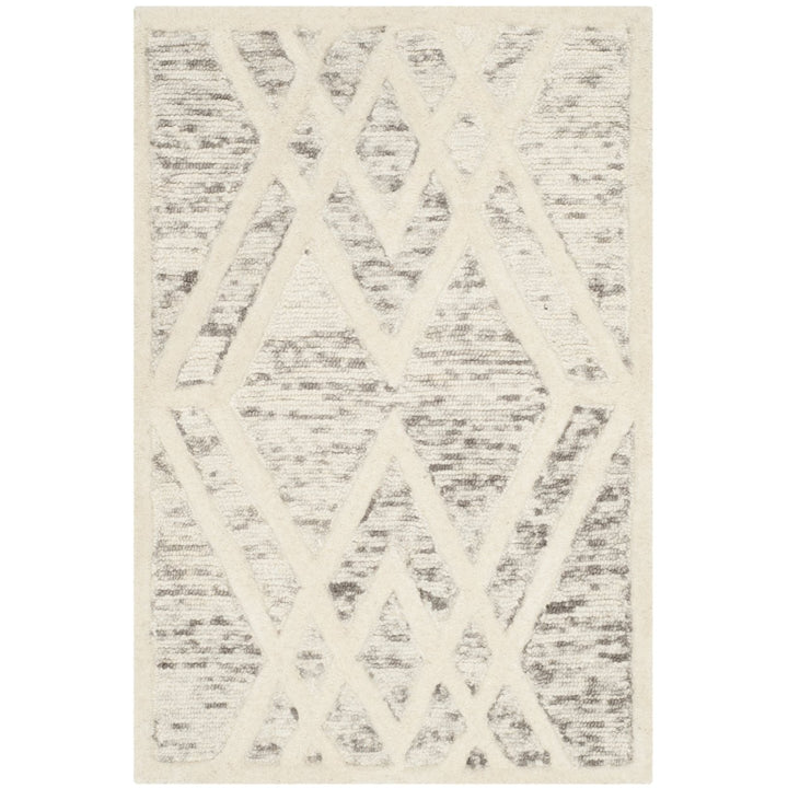 SAFAVIEH Cambridge CAM729R Light Brown / Ivory Rug Image 1